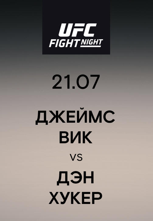 Постер к сериалу Джеймс Вик vs Дэн Хукер 2019
